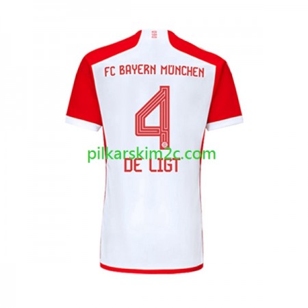 Koszulka Bayern Monachium Matthijs de Ligt 4 Główna 2023/24 Koszulki Piłkarskie